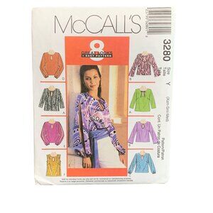 McCalls 3280 Easy Sewing Pattern Womens Tops with Various Sleeve Styles